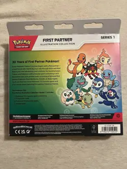 Pokemon First Partner Illustration Collection Box Factory Sealed TCG - Image 2