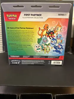 Pokemon TCG First Partner Illustration Collection Series 1 New Sealed - Image 2