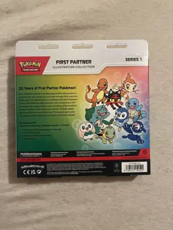 Pokemon First Partner Illustration Collection Box Factory Sealed TCG - Image 2