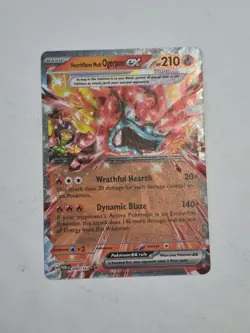 Hearthflame Mask Ogerpon ex 040/167 Twilight Masquerade Pokemon Holo NM - Image 1