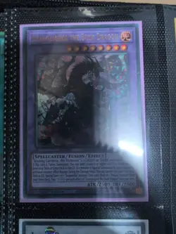 YuGiOh! Granguignol The Dusk Dragon PHHY-EN033 Ultra Rare 1st Ed - Image 1