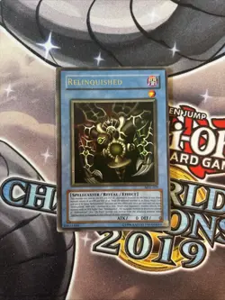 Relinquished MRL-029 Magic Ruler Unlimited Yu-Gi-Oh MP (WNU) - Image 1