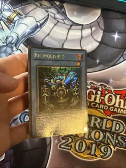 Relinquished MRL-029 Magic Ruler Unlimited Yu-Gi-Oh MP (WNU) - Image 3