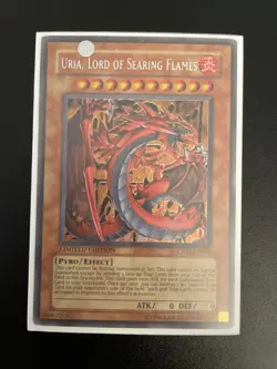Yu-Gi-Oh! TCG Uria, Lord of Searing Flames 2006 Collector's Tins CT03-EN005... - Image 1
