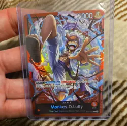 🔥Monkey.D.Luffy ST21-001 - One Piece TCG Starter Deck EX: Gear 5 Foil NM🔥 - Image 1