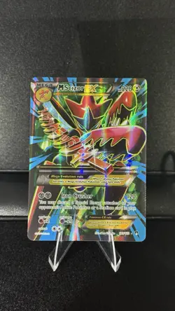 M Scizor EX (Full Art) 120/122 NM Breakpoint Holo Mega Pokemon Card - Image 1