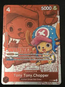 Tony Tony.Chopper (Winner Pack 2026 Vol. 2) P-101 One Piece Promotion Cards Foil - Image 1