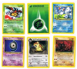 POKEMON ITALIAN SETbundle of 6 cards. (GTF#23) - Image 1