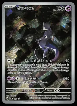 Mewtwo 052 Holo Illustration Rare Scarlet & Violet 151 Promo Pokemon Card - Image 1