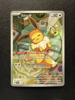Eevee [Pokemon Center] 173/ SV Black Star Promos Promo NM - Image 1
