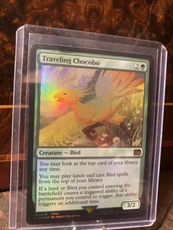 Traveling Chocobo - Foil - Magic The Gathering - Image 1