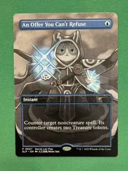 1 x An Offer You Can't Refuse - Secret Lair - Light Play - MTG - Image 1