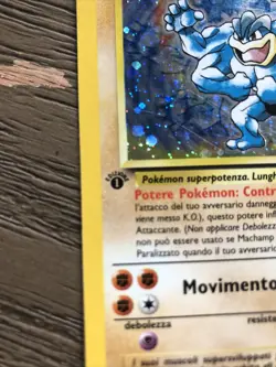 Machamp 1st Edition - Holo Rare - 8/102 Pokemon Card - 1999-2000 - Image 3