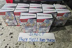 Pokemon TCG Scarlet Violet Prismatic Evolutions Booster Bundle Lot of 12 IN HAND - Image 1