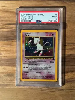 Pokemon Black Star Mew League Promo PSA 9 PSA # 47601609 - Image 1