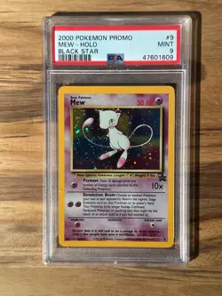 Pokemon Black Star Mew League Promo PSA 9 PSA # 47601609 - Image 2