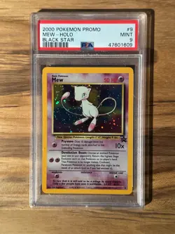 Pokemon Black Star Mew League Promo PSA 9 PSA # 47601609 - Image 3