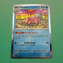 Pokemon - 043/198 - Slowbro - Scarlet & Violet Base set- SV1EN - Holo Rare - Image 1