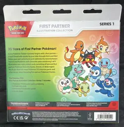 NEW Pokemon TCG First Partner Illustration Collection Box Series 1 SEALED! - Image 2