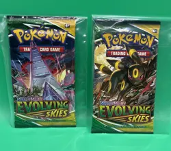 Pokemon TCG Sword & Shield Evolving Skies Booster Pack X1 Random Art Work - Image 2