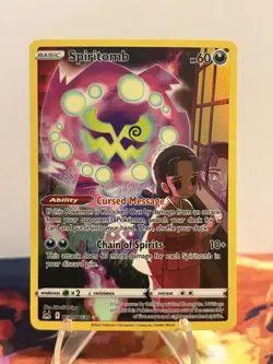 Pokemon TCG Spiritomb TG09/TG30 Swsh11: Lost Origin Trainer Gallery Holo - Image 1
