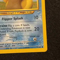 Psyduck 79/105 Neo Destiny Regular - Image 5