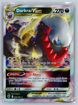 Darkrai VSTAR 099/189 - Astral Radiance - Pokemon TCG - Ultra Rare Holo - NM - Image 1