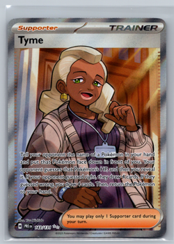Pokemon TCG: Tyme 143/131 - Prismatic Evolutions - Ultra Rare Full Art Holo - NM - Image 1