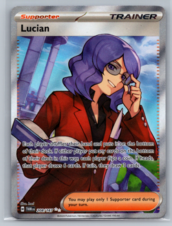 Lucian - 208/167 - Pokemon Twilight Masquerade Full Art Ultra Rare NM - Image 1