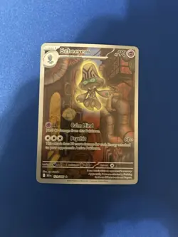 Pokemon Black Bolt Illustration Rare Foil #121 Beheeyem - Image 1
