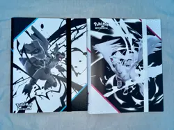 Pokemon Black Bolt AND White Flare Binder Set - Binders Only - New - Image 1