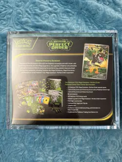 Perfect Order Pokemon Center ETB + Magnetic Acrylic Case! Mint! 🔥🔥 - Image 2