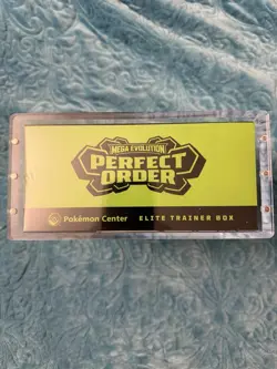 Perfect Order Pokemon Center ETB + Magnetic Acrylic Case! Mint! 🔥🔥 - Image 3