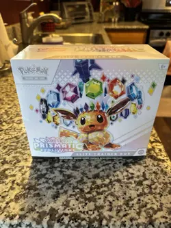 Pokemon TCG Prismatic Evolutions ETB Elite Trainer Box NEW Factory Sealed - Image 1