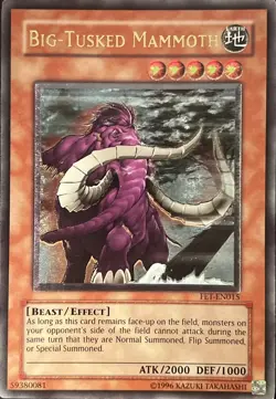 Big-Tusked Mammoth FET-EN015 Unlimited Ultimate Rare LP - Image 1