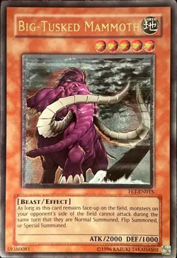 Big-Tusked Mammoth FET-EN015 Unlimited Ultimate Rare LP - Image 2