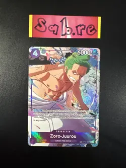 MINT Condition Zoro-Juurou TR OP09 ST18-004 One Piece - Image 1
