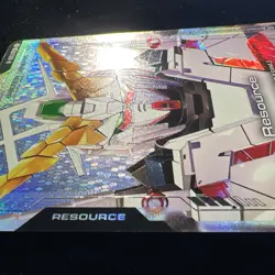 GUNDAM TCG CARD GAME UNICORN GUNDAM RESOURCE R-003 C+ FOIL Newtype Rising GD01 - Image 5