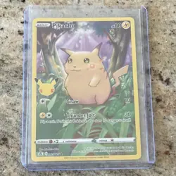 Pokemon Celebrations Pikachu 25th Anniversary Lot Flying VMAX Surfing V 4 Cards - Image 3