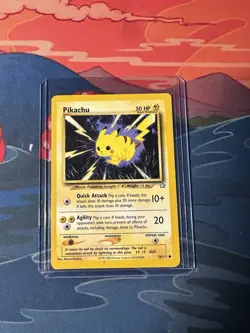 PIKACHU 70/111 Neo Genesis Set - Pokemon WOTC Vintage Card - MP - Image 1