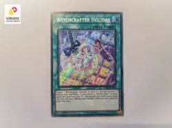 Witchcrafter Holiday INCH-EN021 Secret Rare 1st Edition YuGiOh TCG Card - Image 1