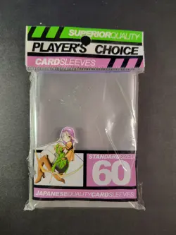 Player's Choice Card Sleeves Silver 60 ct Standard Size NEW FACTORY SEALED - Image 1