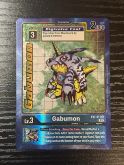 Gabumon (Alternate Art) EX1-011 Classic - Digimon Card Game - Image 1