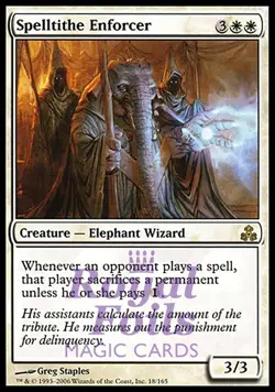 Spelltithe Enforcer 1x MTG GPT Guildpact Rare MINT white - Image 1