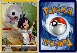 Pokemon Card - Castform TG11/TG30 Lost Origin Trainer Gallery Holo NM - Image 3