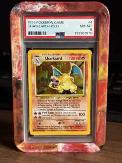 Pokemon Charizard 4/102 Base Set PSA 8 Holo 1999 WOTC 🔥 Clean Copy 🔥 New Cert - Image 1