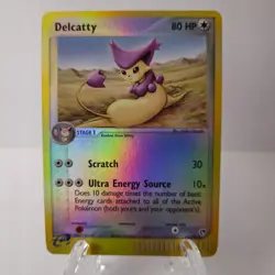 Pokemon Delcatty 34/109 EX Ruby & Sapphire Reverse Holo Uncommon English 80 HP - Image 1