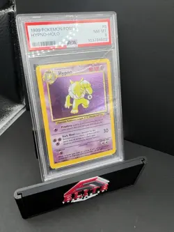 🔥🔥HYPNO 1999 Pokemon Fossil Holo 8/62 - PSA 8 - Image 3