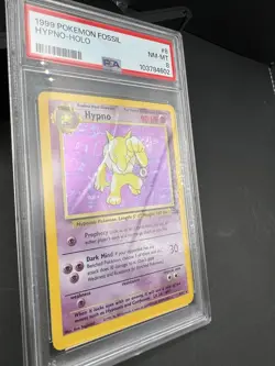 🔥🔥HYPNO 1999 Pokemon Fossil Holo 8/62 - PSA 8 - Image 5