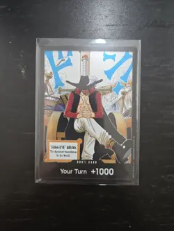 Hawk-Eye Mihawk Don!! Card One Piece Foil - Nm - Image 1